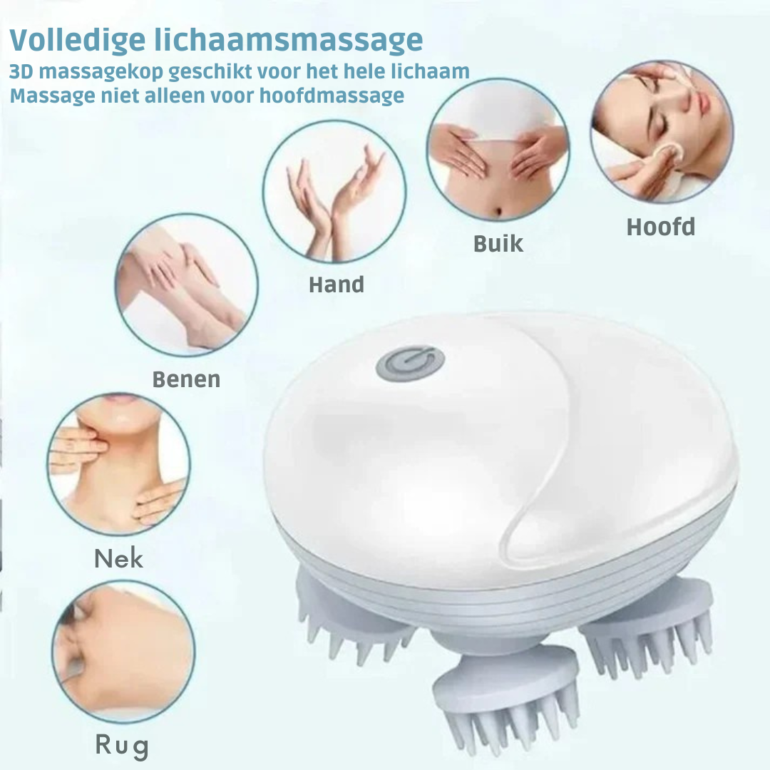 De Body Head Massager Touch Tingle Tease