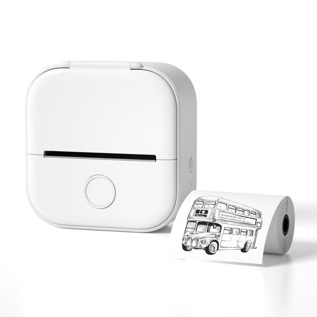 2.0 Inkless Sticker Printer print moeiteloos, plak ontspannen.