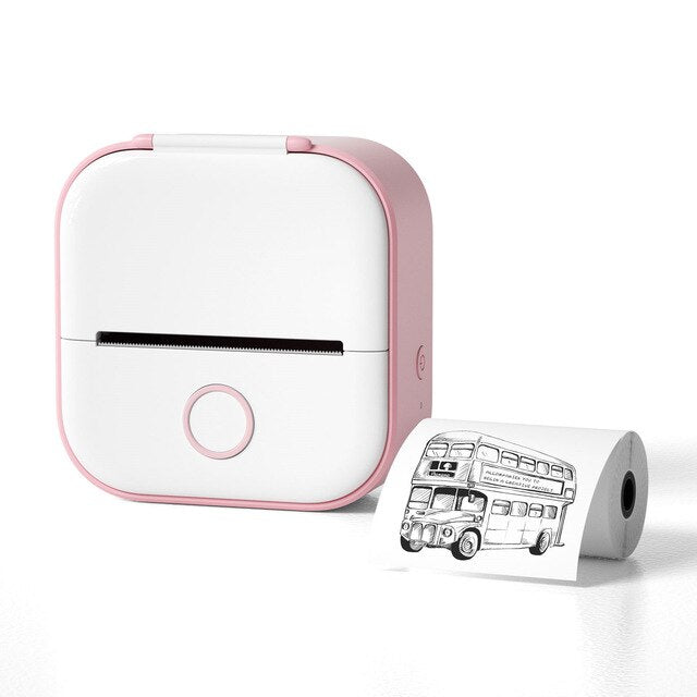 2.0 Inkless Sticker Printer print moeiteloos, plak ontspannen.
