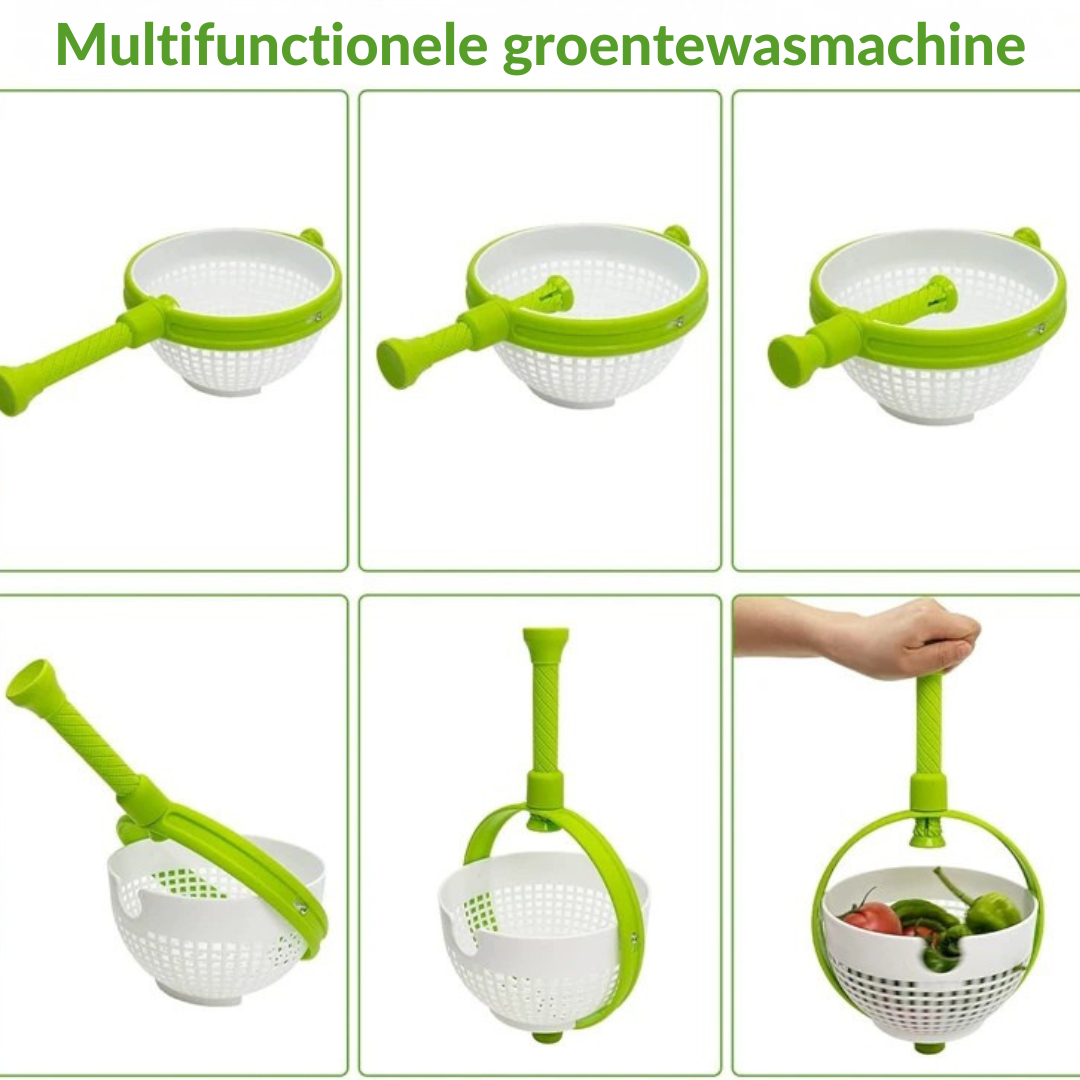 Nie mehr welker Salat! Knackige Salate in Sekundenschnelle.