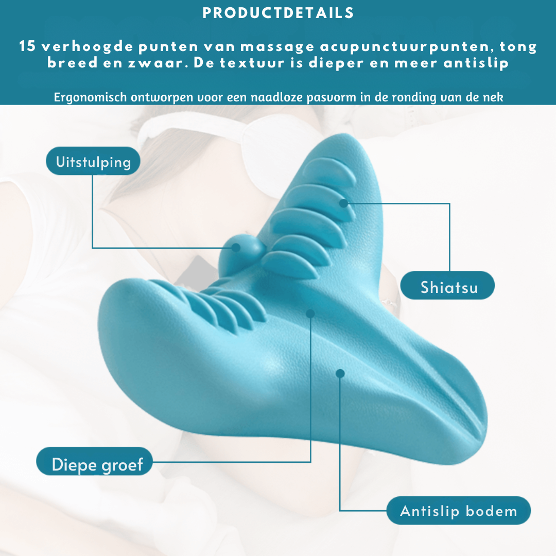 Verwen jezelf overal en altijd ontspannen nek en schouders in slechts enkele minuten!