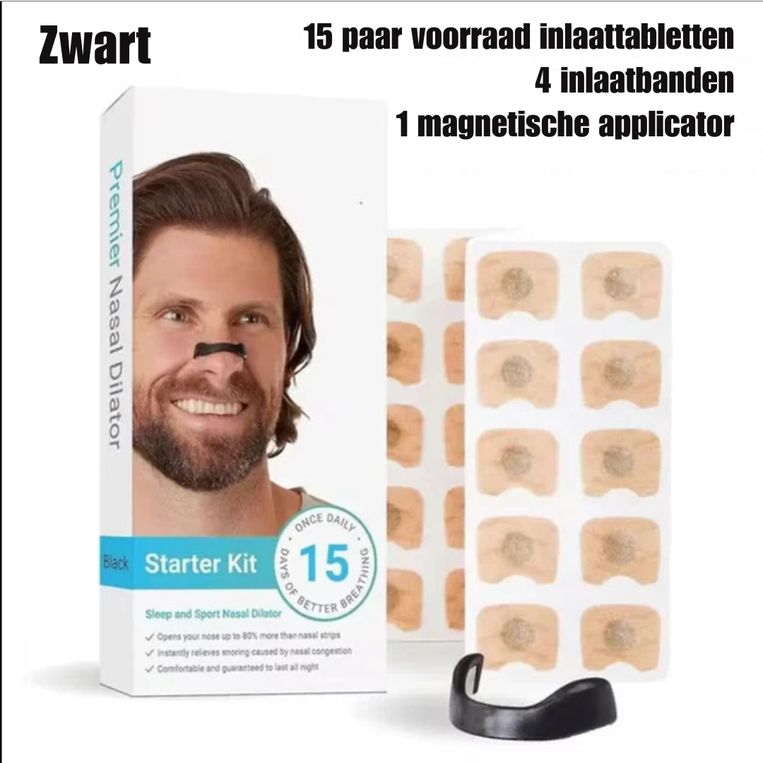 Voor een optimale ademhaling Neusademhalingsdilatator Set