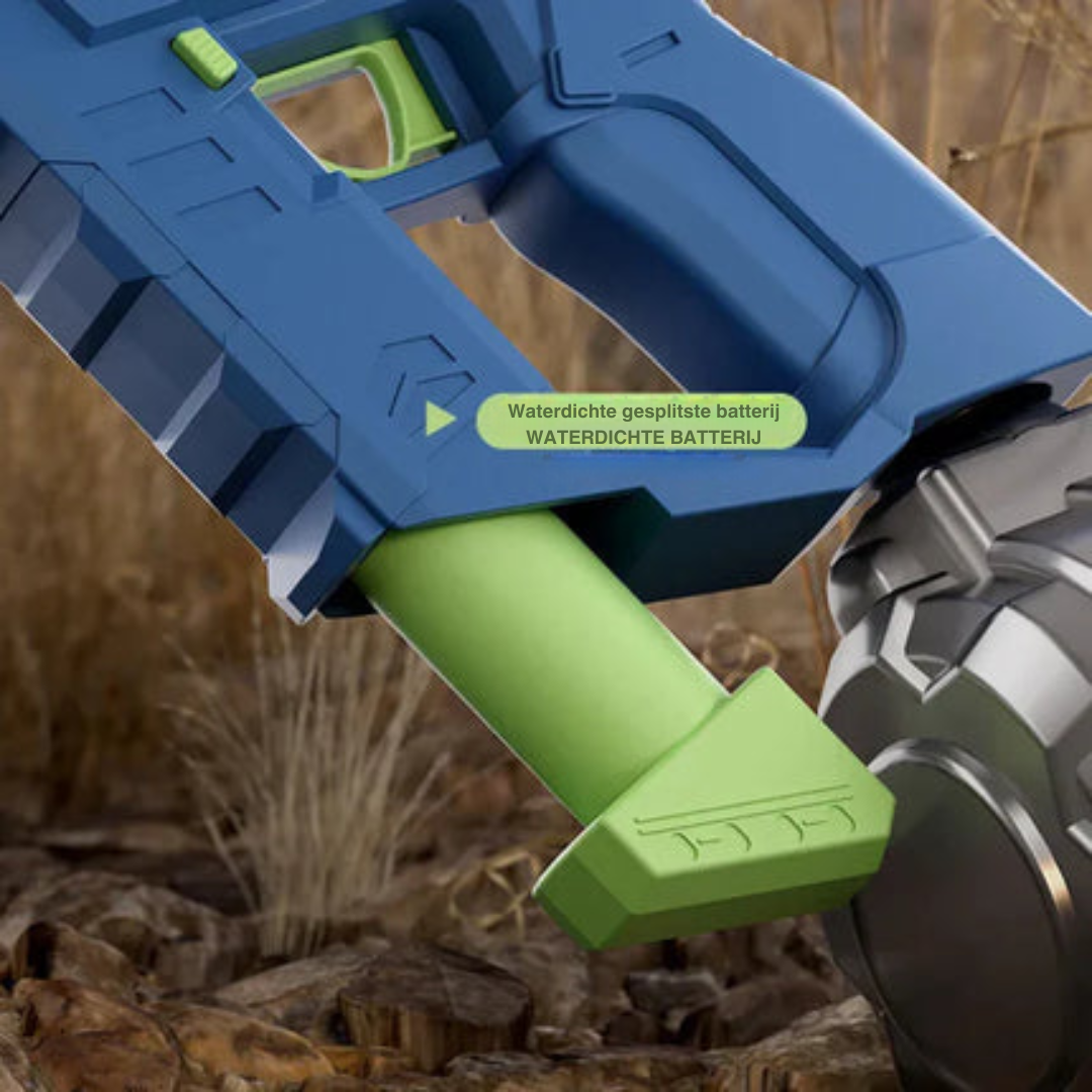 Spetterplezier dat knalt! Met de UZI Splash Blaster