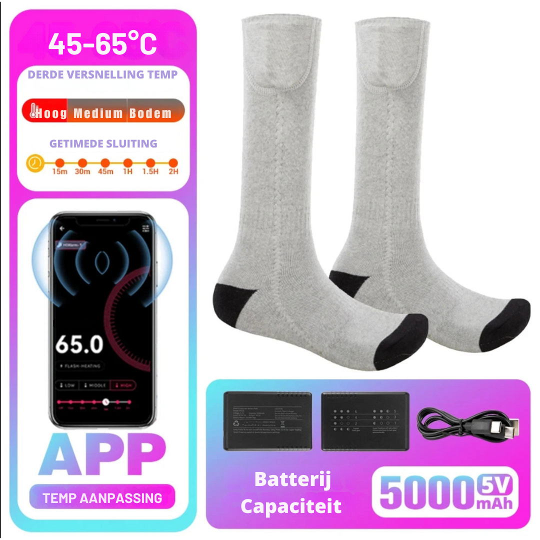 WinterKiller Verwarmde Sokken