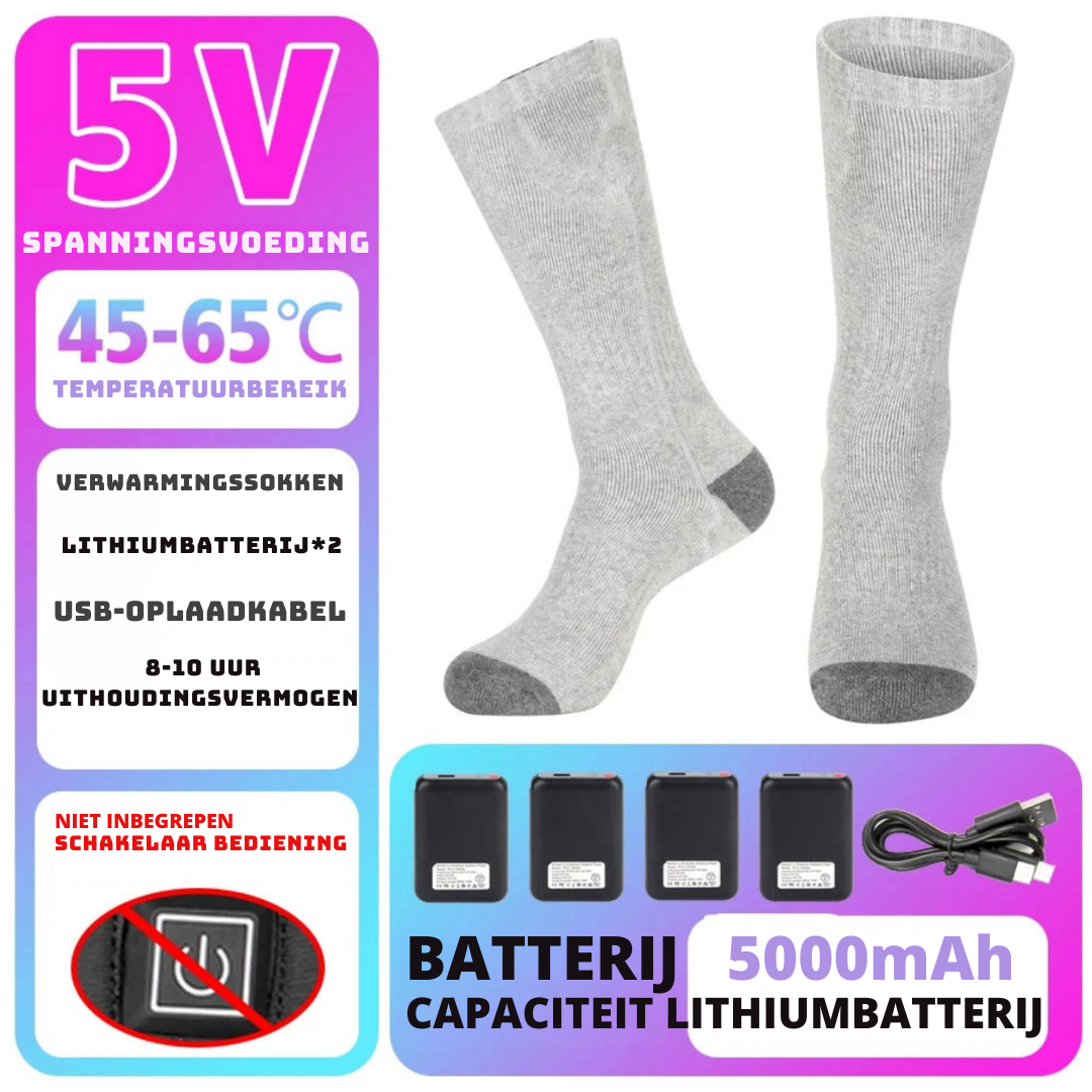 WinterKiller Verwarmde Sokken