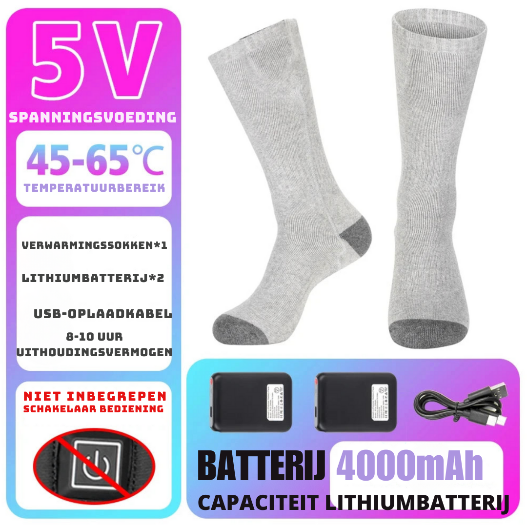 WinterKiller Verwarmde Sokken