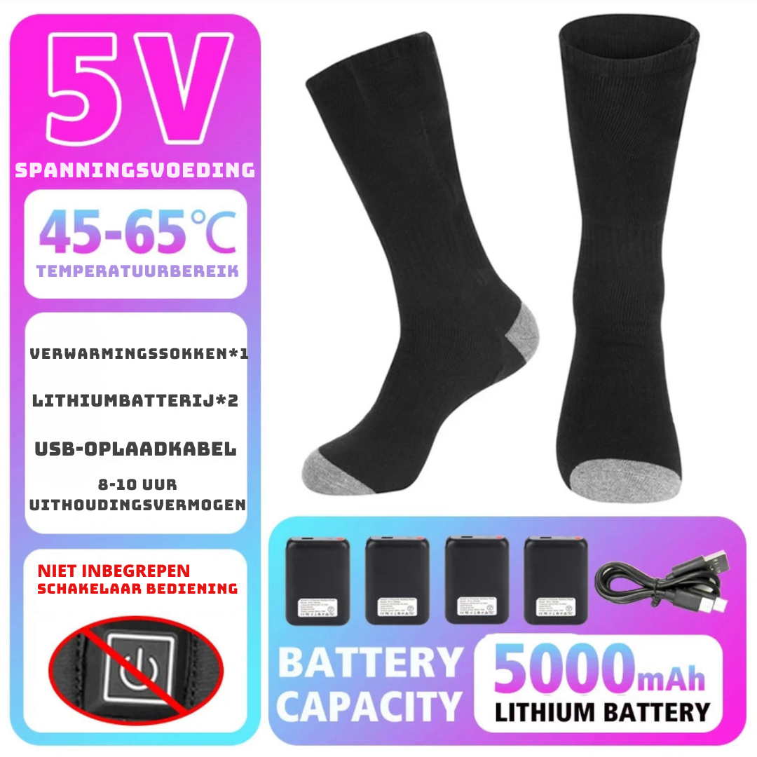 WinterKiller Verwarmde Sokken