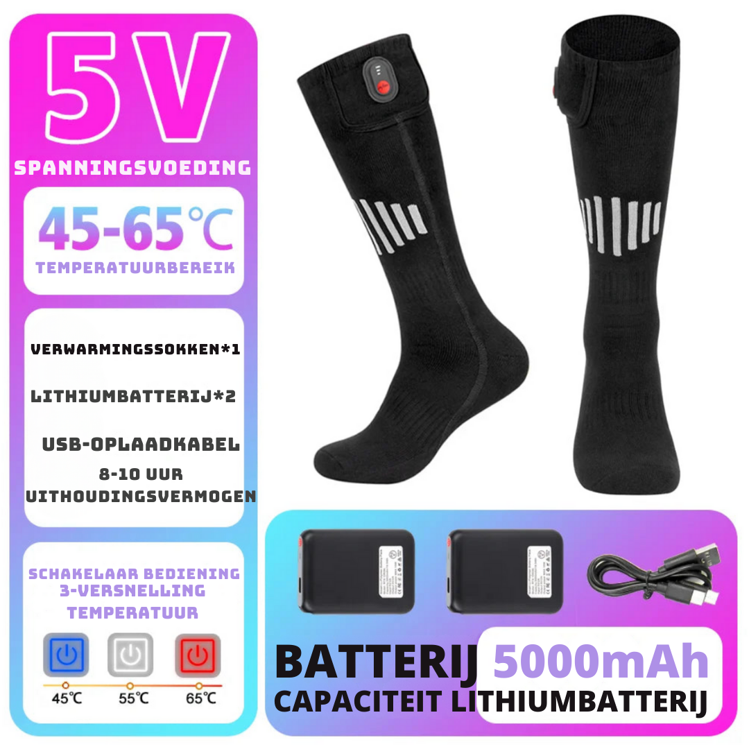 WinterKiller Verwarmde Sokken