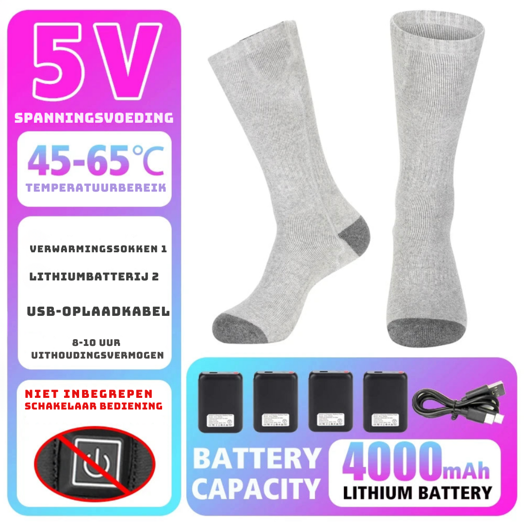 WinterKiller Verwarmde Sokken