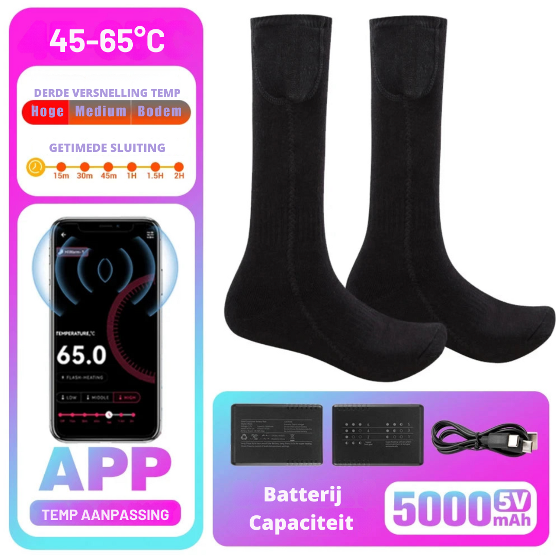 WinterKiller Verwarmde Sokken
