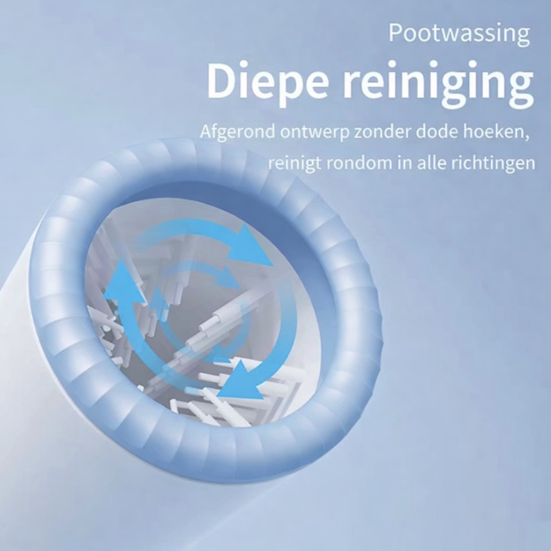 Aurenthis het einde van modderige pootafdrukken.