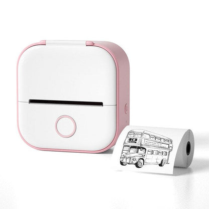 2.0 Inkless Sticker Printer print moeiteloos, plak ontspannen.