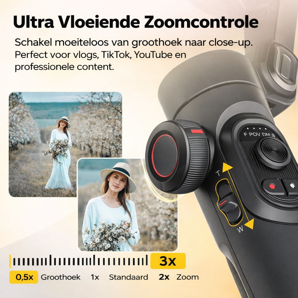 Velurion Film vloeiend, alsof je een professional bent