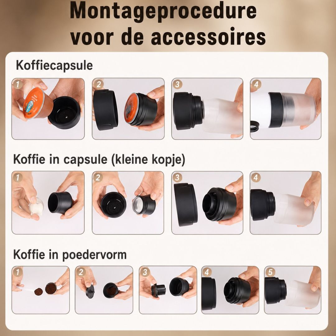 Vellunor Espresso zonder grenzen