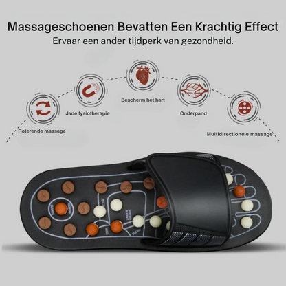 Natural Massage Slippers gezonde voeten, een vitaal lichaam