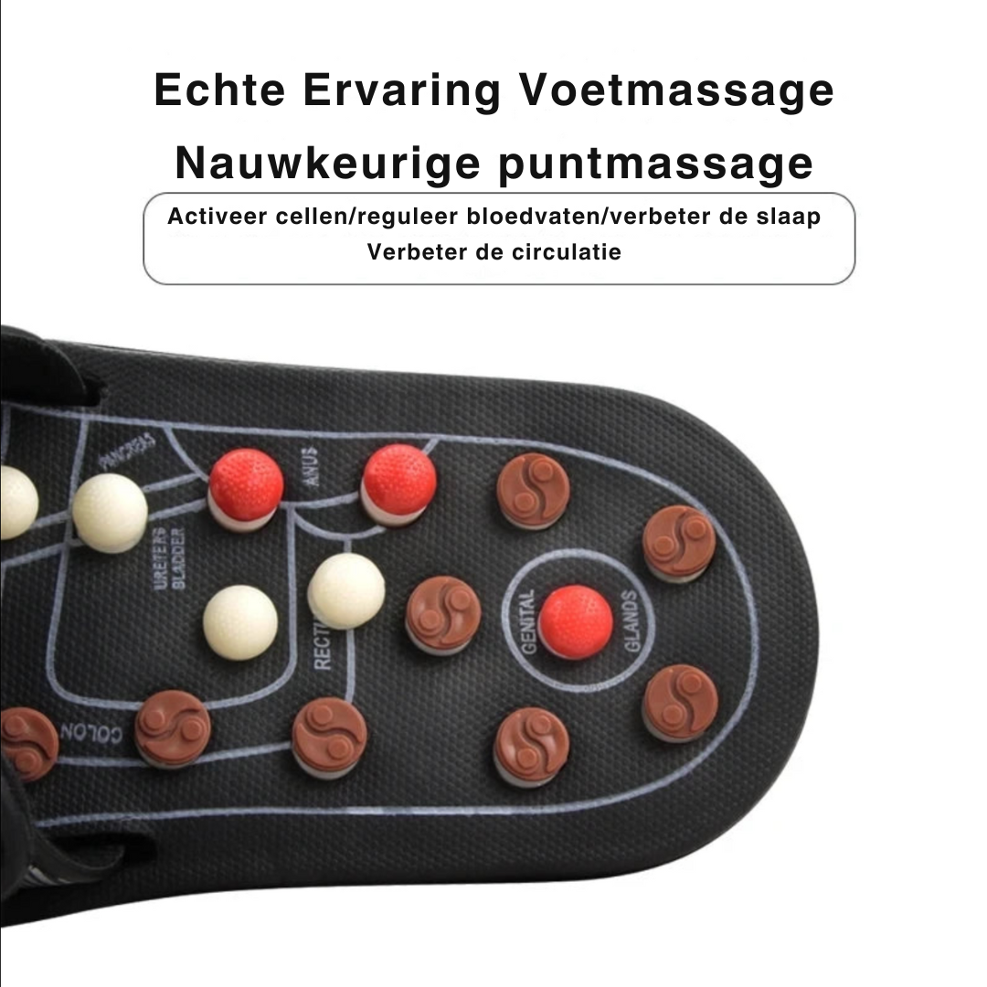 Natural Massage Slippers gezonde voeten, een vitaal lichaam