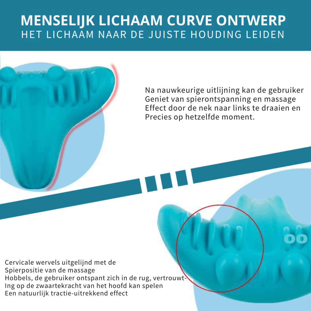 Verwen jezelf overal en altijd ontspannen nek en schouders in slechts enkele minuten!