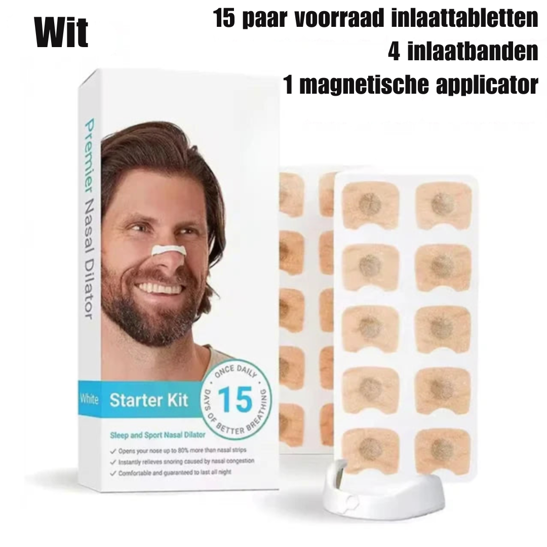 Voor een optimale ademhaling Neusademhalingsdilatator Set