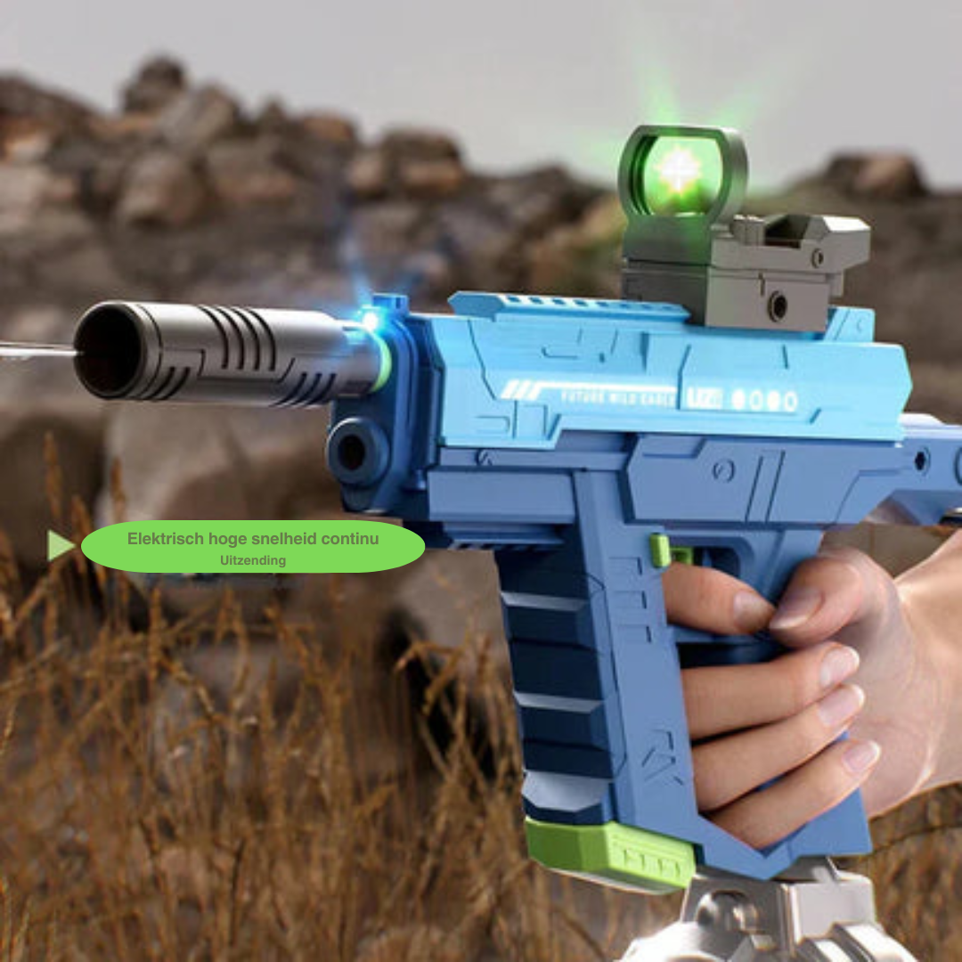 Spetterplezier dat knalt! Met de UZI Splash Blaster