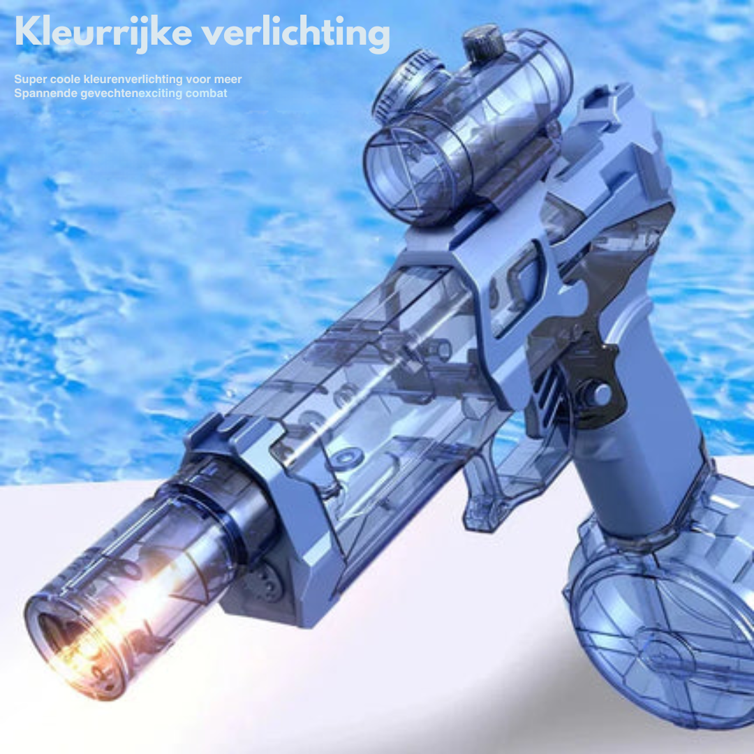 HydroBlaze het waterpistool dat elke strijd wint!