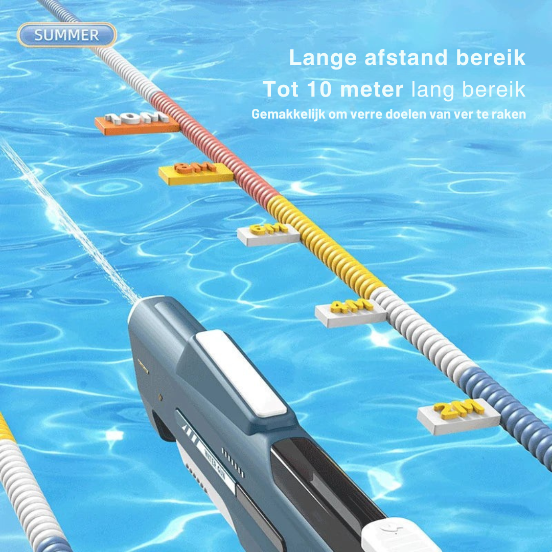 Elektrische Watergun  Maximaal vermogen, maximaal plezier!