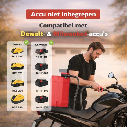 Virexo Pomp moeiteloos, zonder knoeien