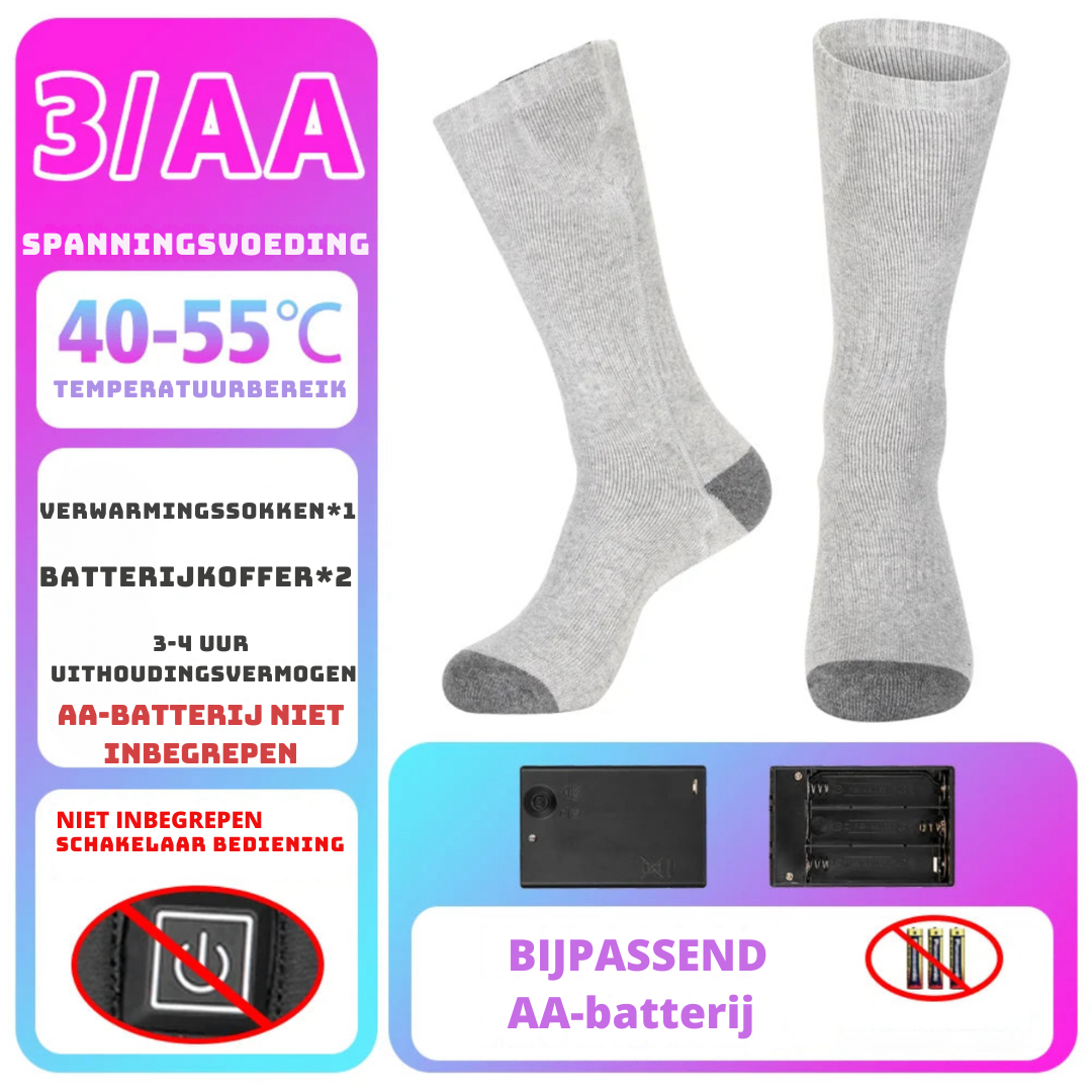 WinterKiller Verwarmde Sokken