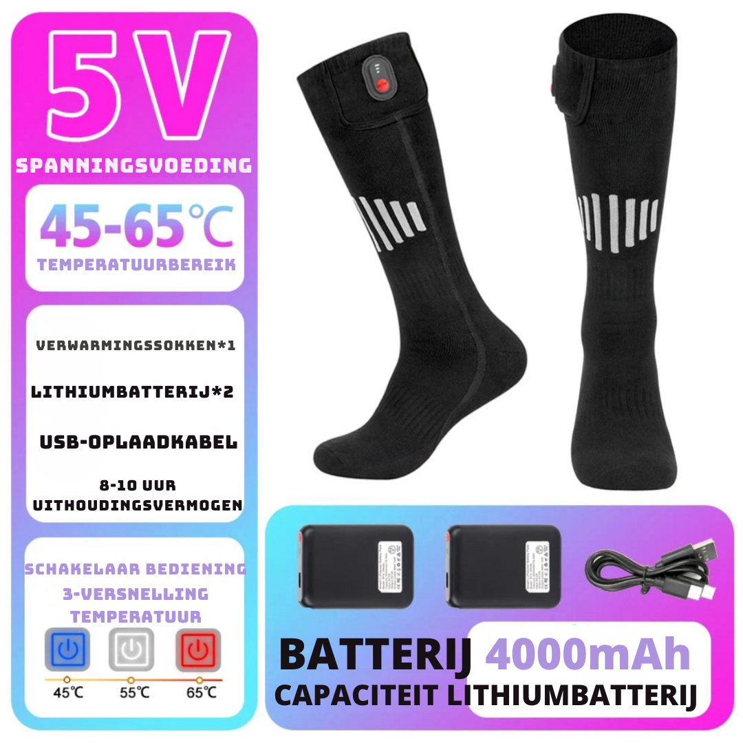 WinterKiller Verwarmde Sokken